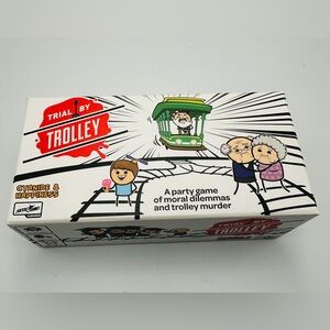 Skybound Trial by Trolley: an Adult Card Game of Moral Dilemmas and Murder